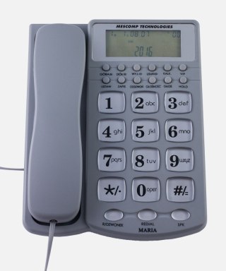 Telefon stacjonarny Mescomp MT 512 Maria Szary
