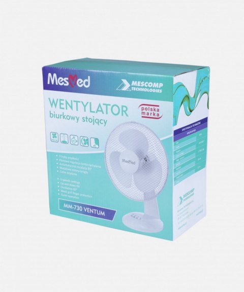 Wentylator MM730 Ventum biurkowy Wentylator MM730 Ventum biurkowy