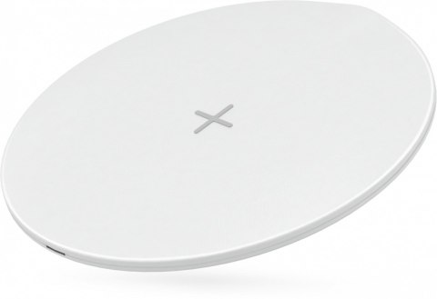 Ładowarka bezprzewodowa 10W YAC 5110WH, LED, certyfikat Qi Ładowarka bezprzewodowa 10W YAC 5110WH, LED, certyfikat Qi