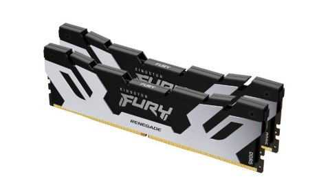 Pamięć DDR5 Fury Renegade Silver 32GB(2*16GB)/6400 CL32 Pamięć DDR5 Fury Renegade Silver 32GB(2*16GB)/6400 CL32