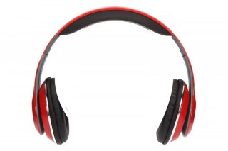 Stereo słuchawki z mikrofonem 4pin mini jack AUDIOFEEL2 Czerwone