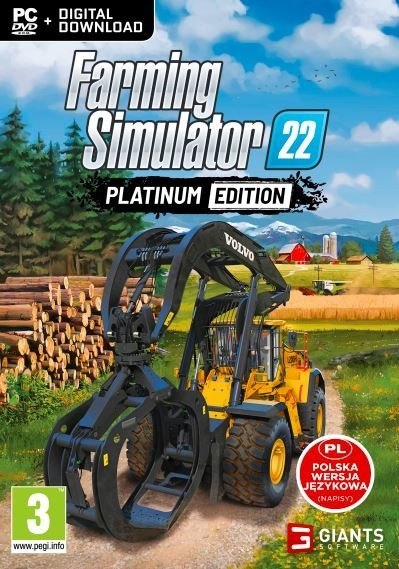 Gra PC Farming Simulator 22 Platinum Edition Gra PC Farming Simulator 22 Platinum Edition