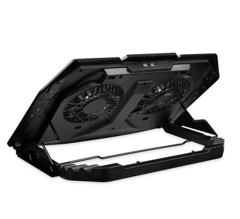 Podstawka chłodząca pod laptopa CF21 RGB SILENT FAN Czarna Podstawka chłodząca pod laptopa CF21 RGB SILENT FAN Czarna