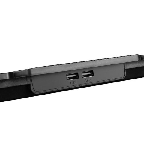 Podstawka chłodząca pod laptopa CF21 RGB SILENT FAN Czarna Podstawka chłodząca pod laptopa CF21 RGB SILENT FAN Czarna