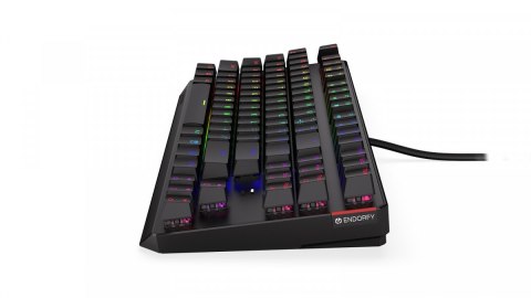Klawiatura gamingowa Thock TKL Kailh BL RGB Klawiatura gamingowa Thock TKL Kailh BL RGB