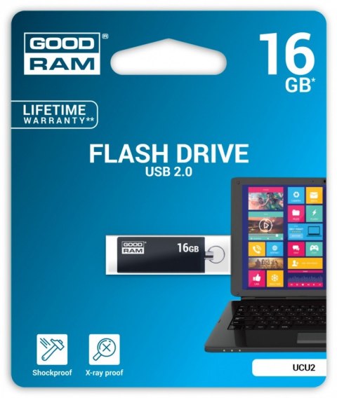 CUBE 16GB USB 2.0 Czarny CUBE 16GB USB 2.0 Czarny