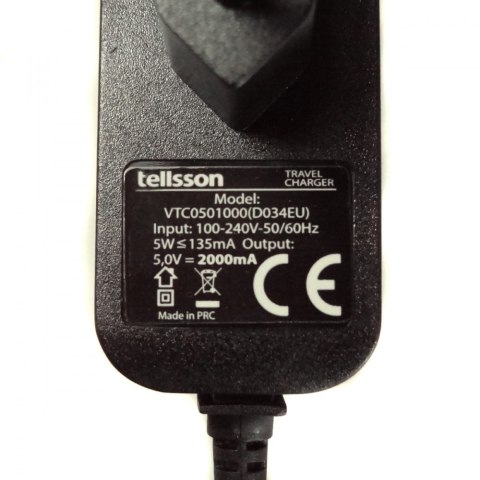 Ładowarka sieciowa kabel microUSB 2A Ładowarka sieciowa kabel microUSB 2A