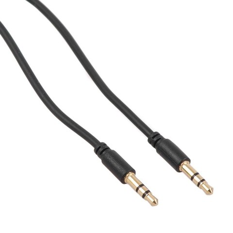 Przewód jack 3.5mm wtyk-wtyk 1.5m MCTV-815 Czarny Przewód jack 3.5mm wtyk-wtyk 1.5m MCTV-815 Czarny