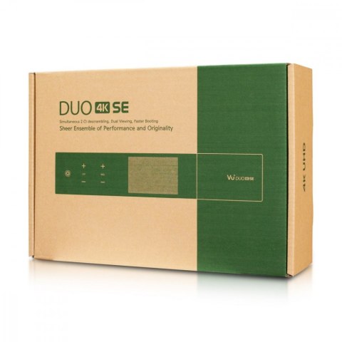 Tuner VU+ DUO 4K SE 1x Dual FBC S2X Tuner VU+ DUO 4K SE 1x Dual FBC S2X