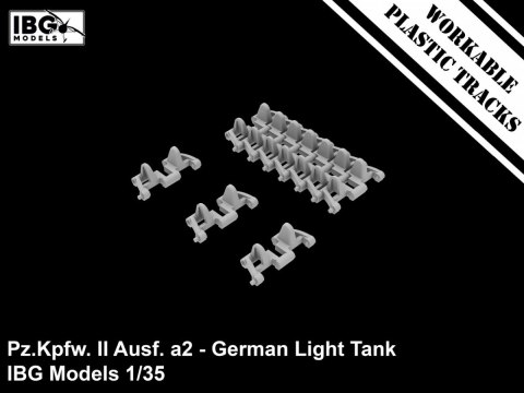 Model plastikowy Pz.Kpfw II Ausf. a2 niemiecki czołg lekki 1/35 Model plastikowy Pz.Kpfw II Ausf. a2 niemiecki czołg lekki 1/35