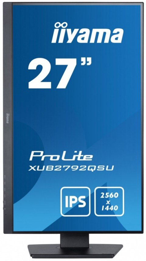 Monitor 27 cali XUB2792QSU-B5 IPS,QHD,HAS(150mm),DVI,HDMI,DP,USB Monitor 27 cali XUB2792QSU-B5 IPS,QHD,HAS(150mm),DVI,HDMI,DP,USB