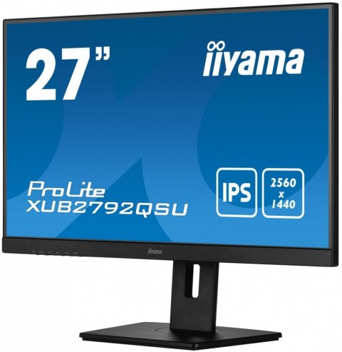 Monitor 27 cali XUB2792QSU-B5 IPS,QHD,HAS(150mm),DVI,HDMI,DP,USB Monitor 27 cali XUB2792QSU-B5 IPS,QHD,HAS(150mm),DVI,HDMI,DP,USB