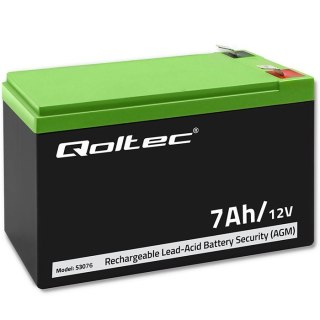 Akumulator AGM | 12V | 7Ah | max. 105A | Security