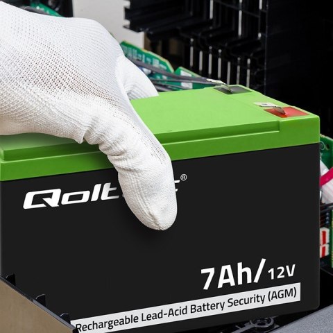 Akumulator AGM | 12V | 7Ah | max. 105A | Security Akumulator AGM | 12V | 7Ah | max. 105A | Security