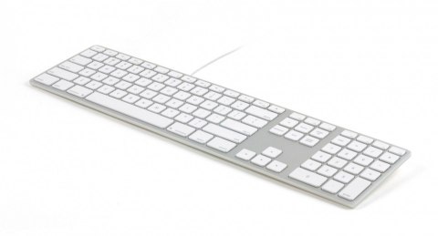 Klawiatura aluminiowa Mac podświetlana RGB srebrna Klawiatura aluminiowa Mac podświetlana RGB srebrna