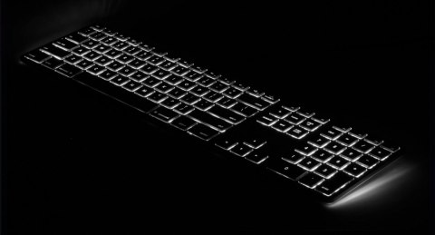 Klawiatura aluminiowa Mac podświetlana RGB srebrna Klawiatura aluminiowa Mac podświetlana RGB srebrna