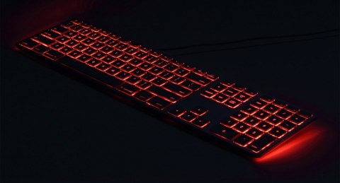 Klawiatura aluminiowa Mac podświetlana RGB srebrna Klawiatura aluminiowa Mac podświetlana RGB srebrna