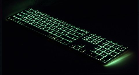 Klawiatura aluminiowa Mac podświetlana RGB srebrna Klawiatura aluminiowa Mac podświetlana RGB srebrna