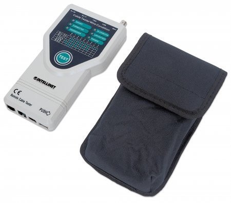 Tester okablowania 5-W-1 RJ11/RJ45/USB/1394/BNC Tester okablowania 5-W-1 RJ11/RJ45/USB/1394/BNC